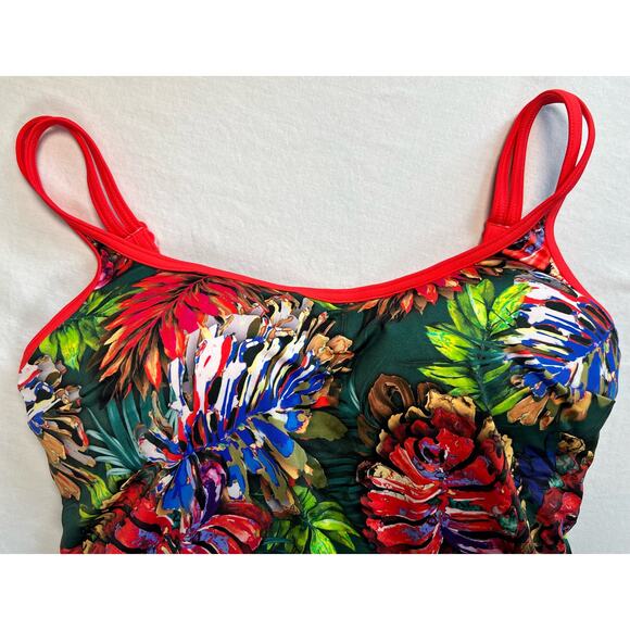 Prima Donna Swimsuit 34D  Size 8   NWOT Floral 1‎ piece - Picture 4 of 12